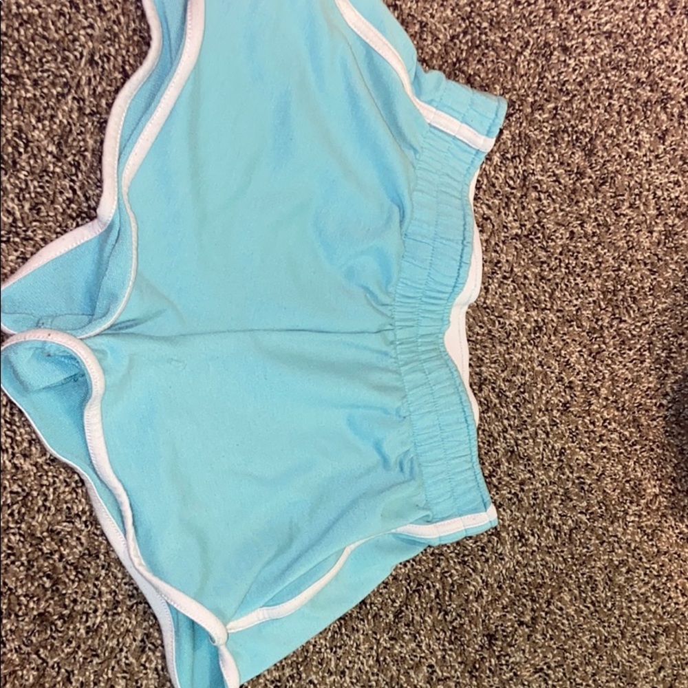 blue sofee (soft)  shorts